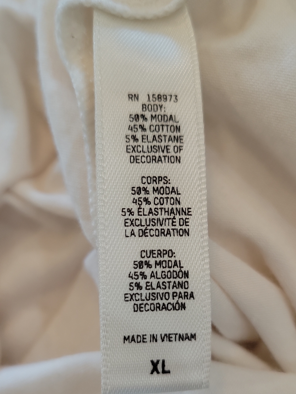Skims Boyfriend Tee XL - Picture 4 of 5